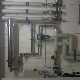 Installation d'une station de traitement UV dans l'industrie - Oggier chauffage sanitaire